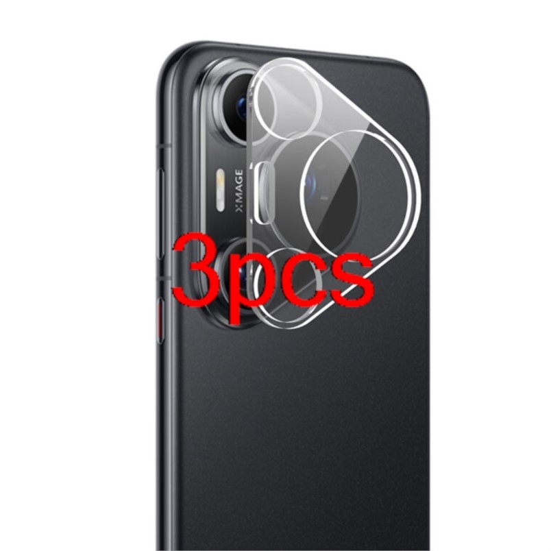 Huawei Pura 70 - 3pcs clear 3d camera lens protector