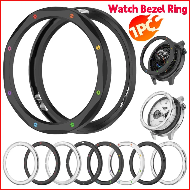 Xiaomi Smartwatch S4 Accessories - Metal Bezel Rings For Xiaomi Watch