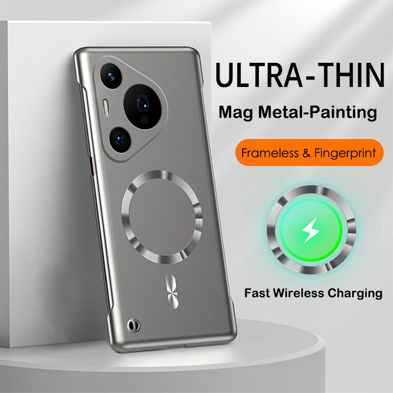 Huawei Pura 70 - Metal Painting Frameless Case For Huawei