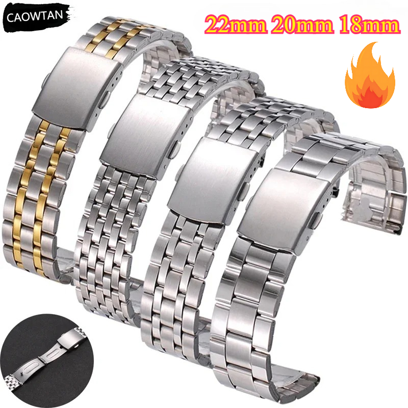 Accessories For Galaxy Watch 5 - 22mm 20mm 18mm Stainless Steel Universal