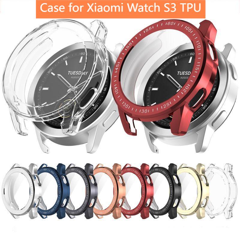 Xiaomi Smartwatch S4 Accessories - Case for Xiaomi Watch S3 TPU