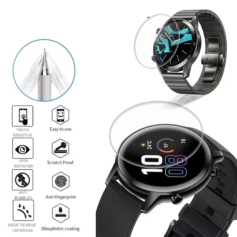 1-3Pcs Hydrogel Film For Garmi - Watch Face Protector ulasan dan harga