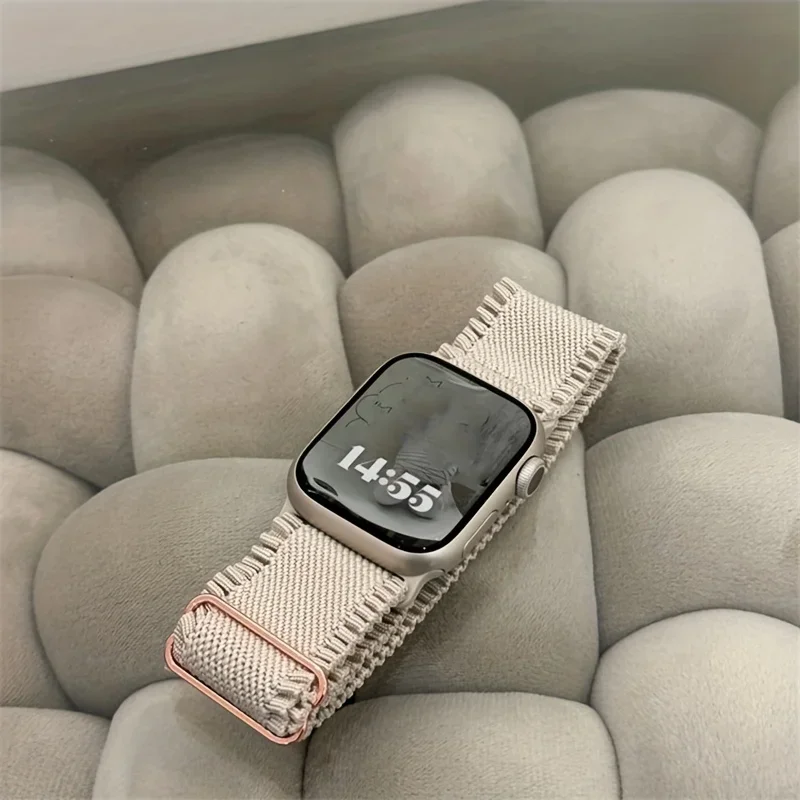 Woman Lace Elastic Nylon Band  - Sport Loop Strap ulasan dan harga