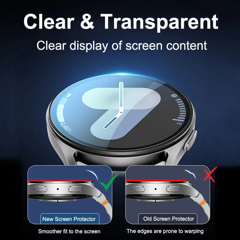 Tempered Glass for Samsung Gal - Accessories For Galaxy Watch 5 ulasan dan harga
