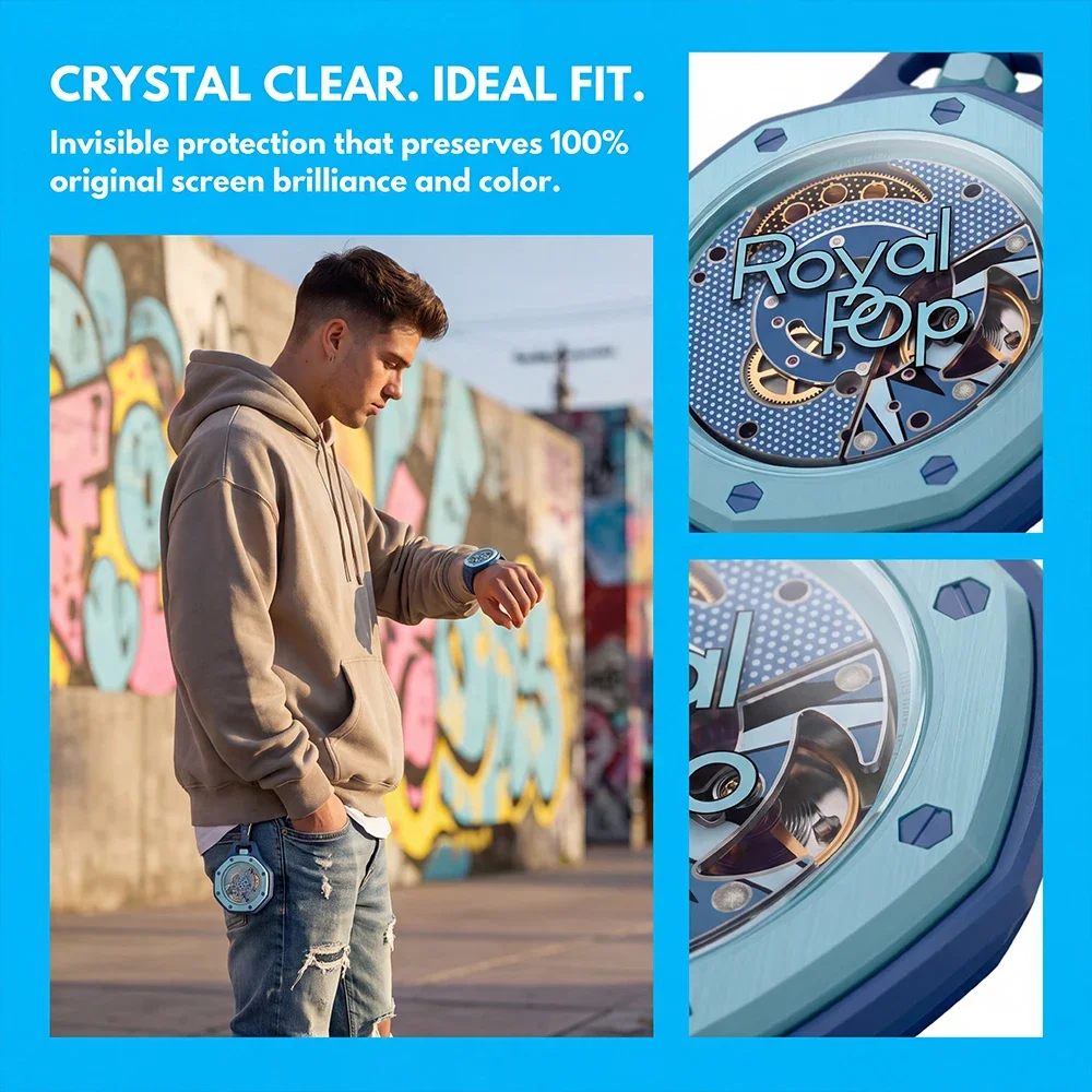 Tempered Glass for Swatch X AP - Watch Face Protector ulasan dan harga