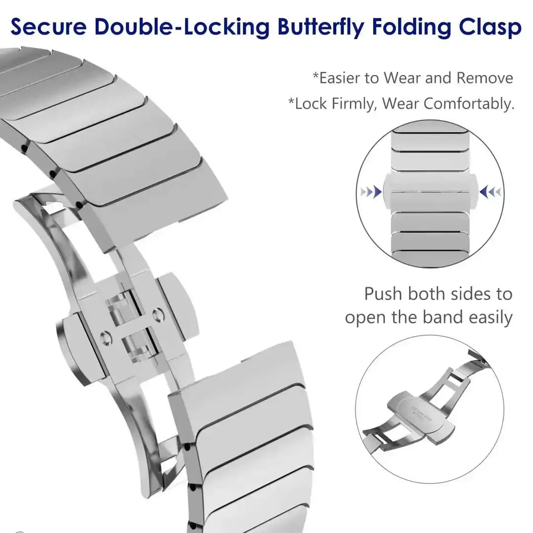 Luxury Titanium Color Band for - Accessories For Galaxy Watch 5 ulasan dan harga