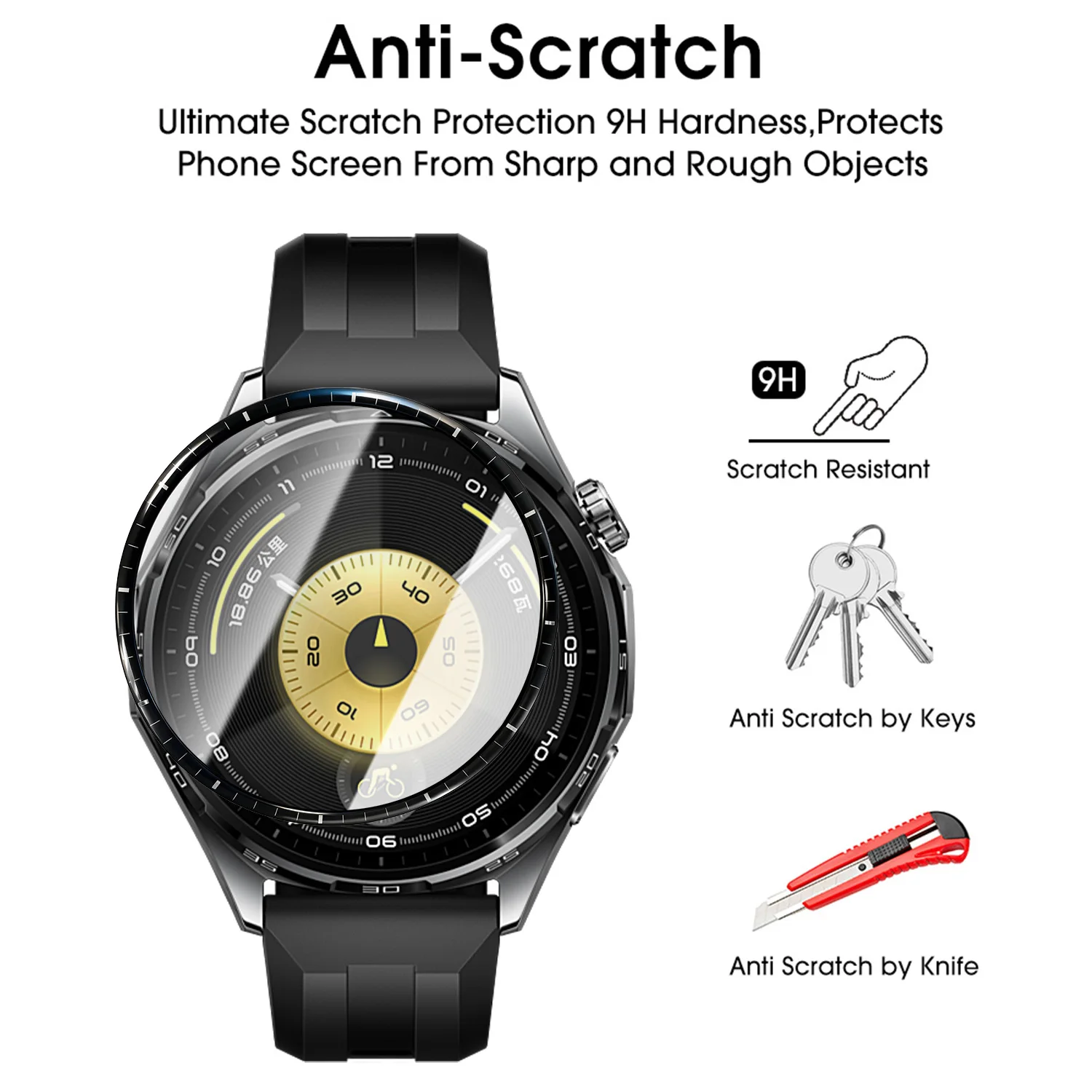 3D Protective Film For Huawei  - Watch Face Protector ulasan dan harga