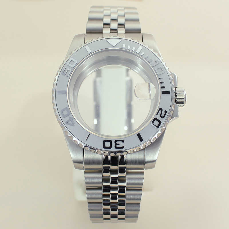 40mm Silvery Rose Gold Watch C - Ceramic Link Bracelet ulasan dan harga