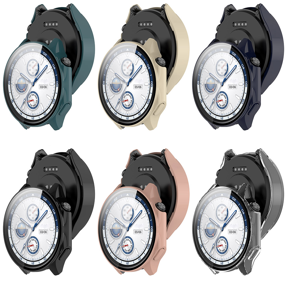 PC Case+Glass for Oneplus Watc - Garmin Smartwatch Accessories ulasan dan harga