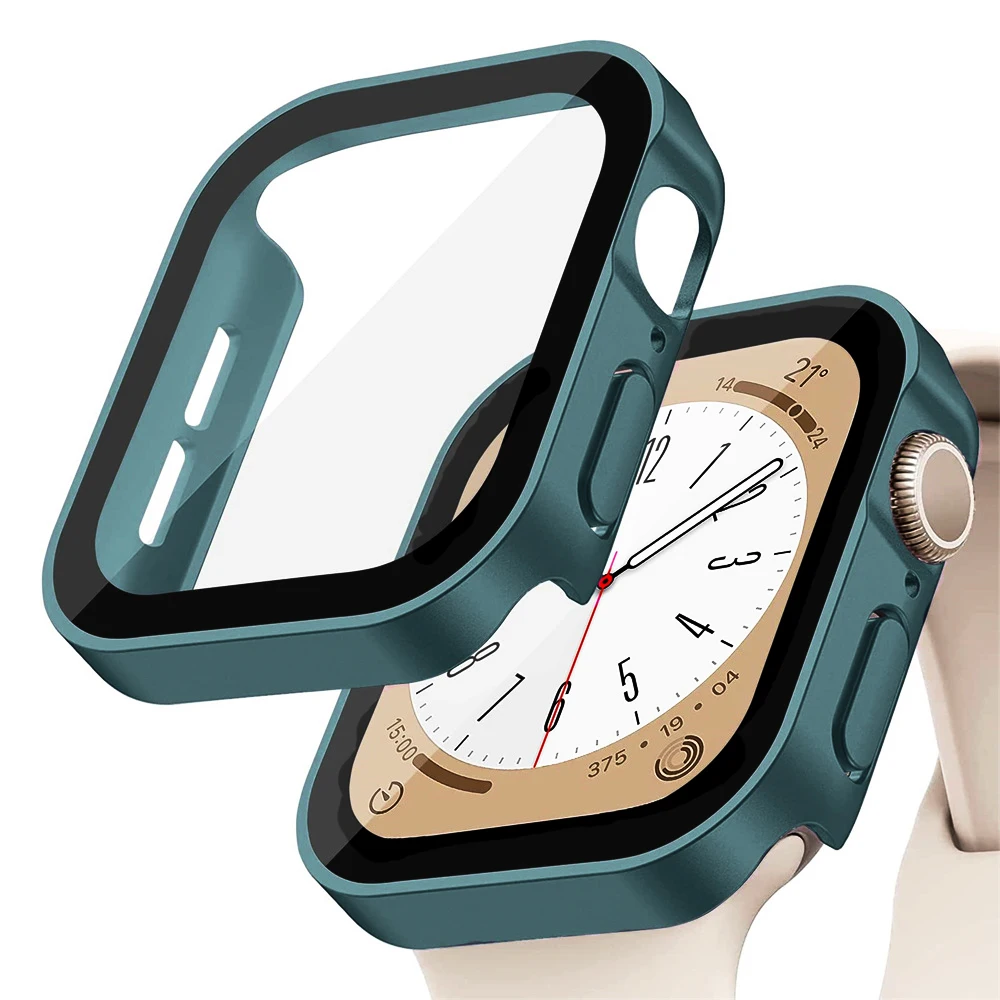 Glass+cover For Apple Watch ca - Garmin Smartwatch Accessories ulasan dan harga