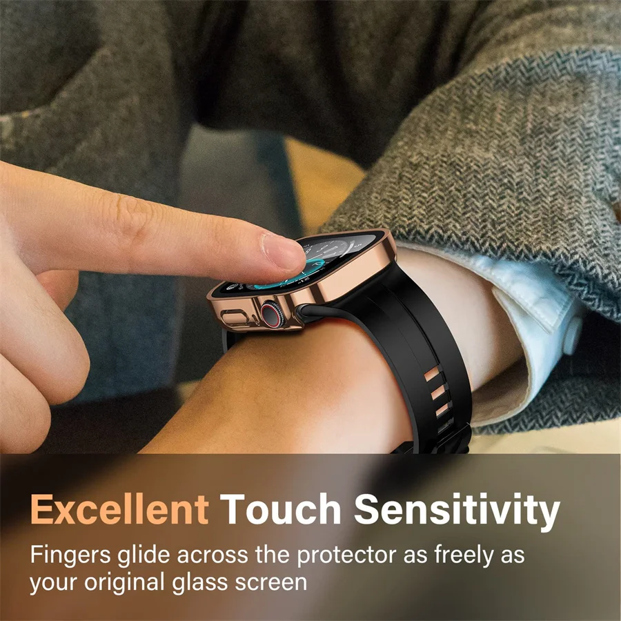 Glass+cover For Apple Watch ca - Garmin Smartwatch Accessories ulasan dan harga