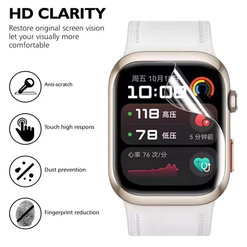TPU Hydrogel Film For Huawei W - Garmin Smartwatch Accessories ulasan dan harga