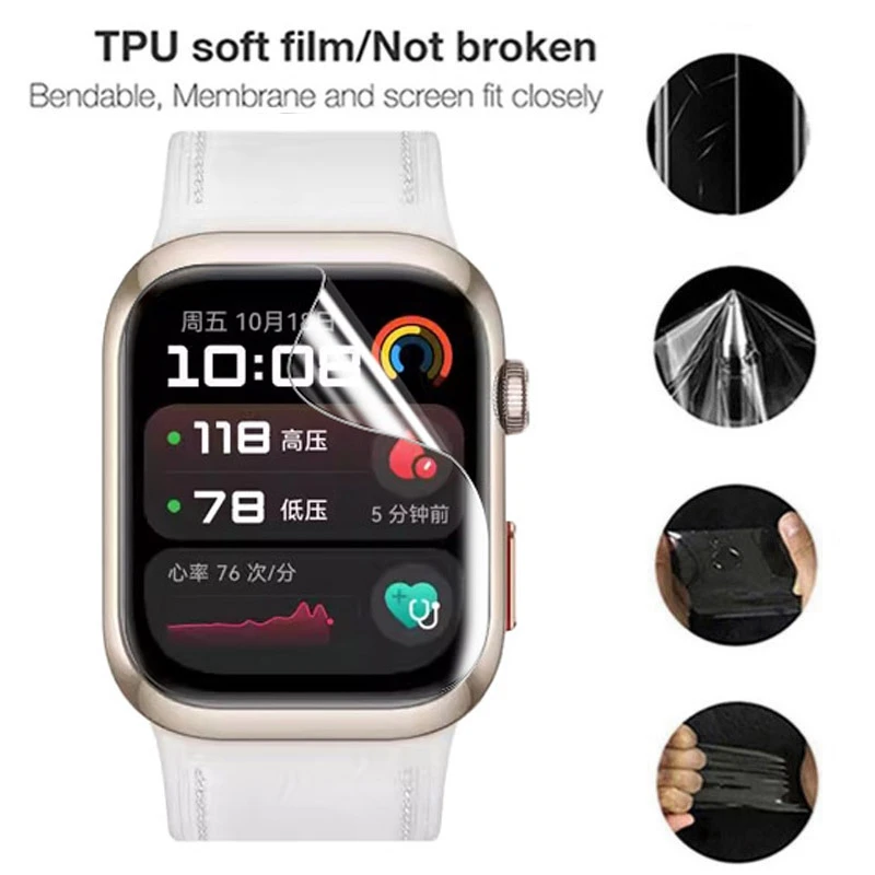 TPU Hydrogel Film For Huawei W - Garmin Smartwatch Accessories ulasan dan harga