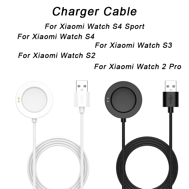 Magnetic Charger 100cm USB Cab - Xiaomi Smartwatch S4 Accessories ulasan dan harga