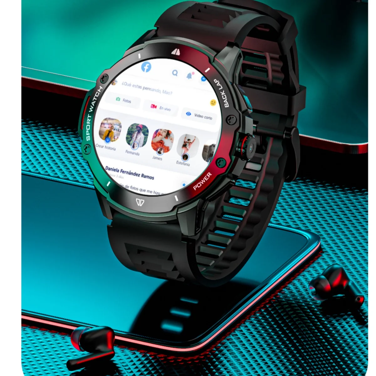 ApexTP8+128GB Smart Watch 1.43 - Smartwatch Store ulasan dan harga