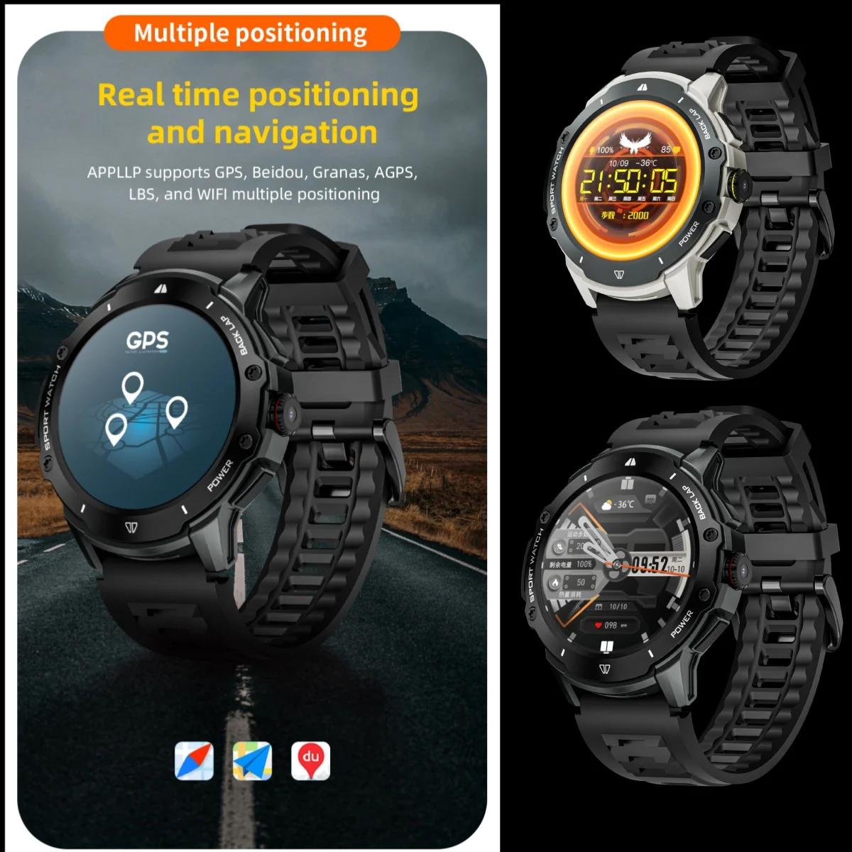 ApexTP8+128GB Smart Watch 1.43 - Smartwatch Store ulasan dan harga