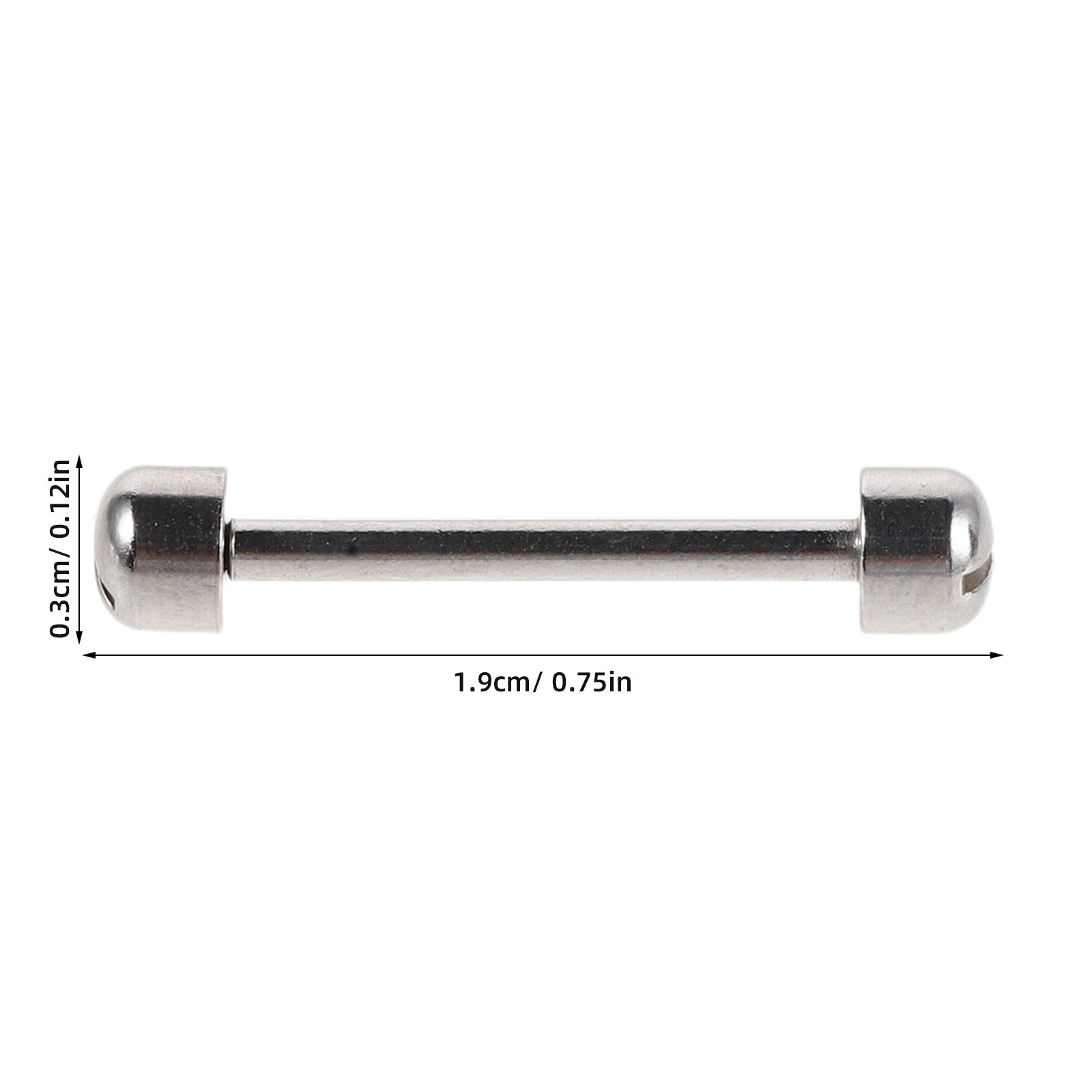 2Pcs Watch Band Connector Pins - Ceramic Link Bracelet ulasan dan harga