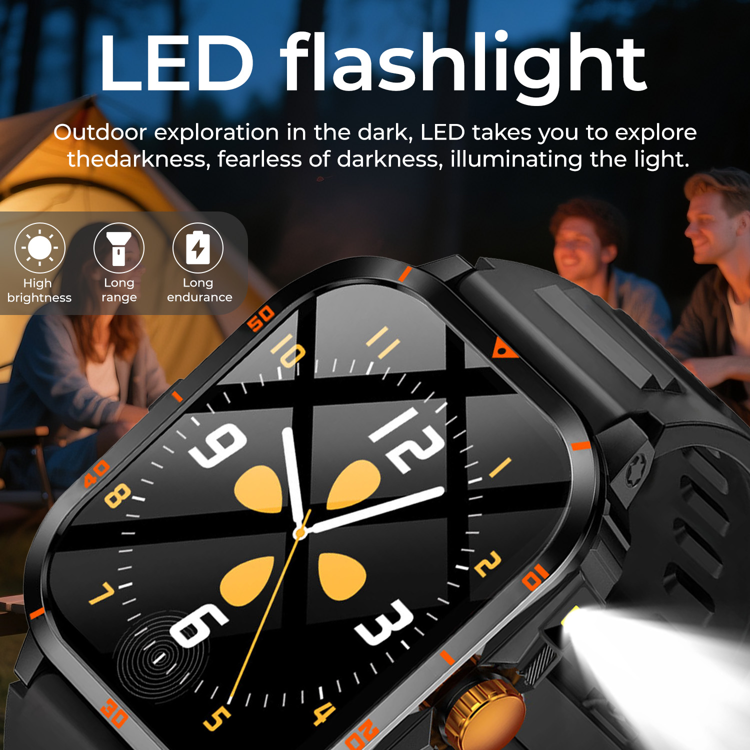 2025 NEW Military Smartwatch 2 - Smartwatch X12 ulasan dan harga