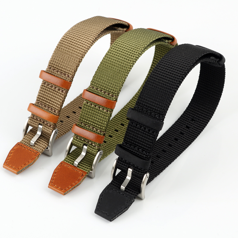 20MM 22MM Men's Outdoor Fabric - Nylon Nato Strap ulasan dan harga