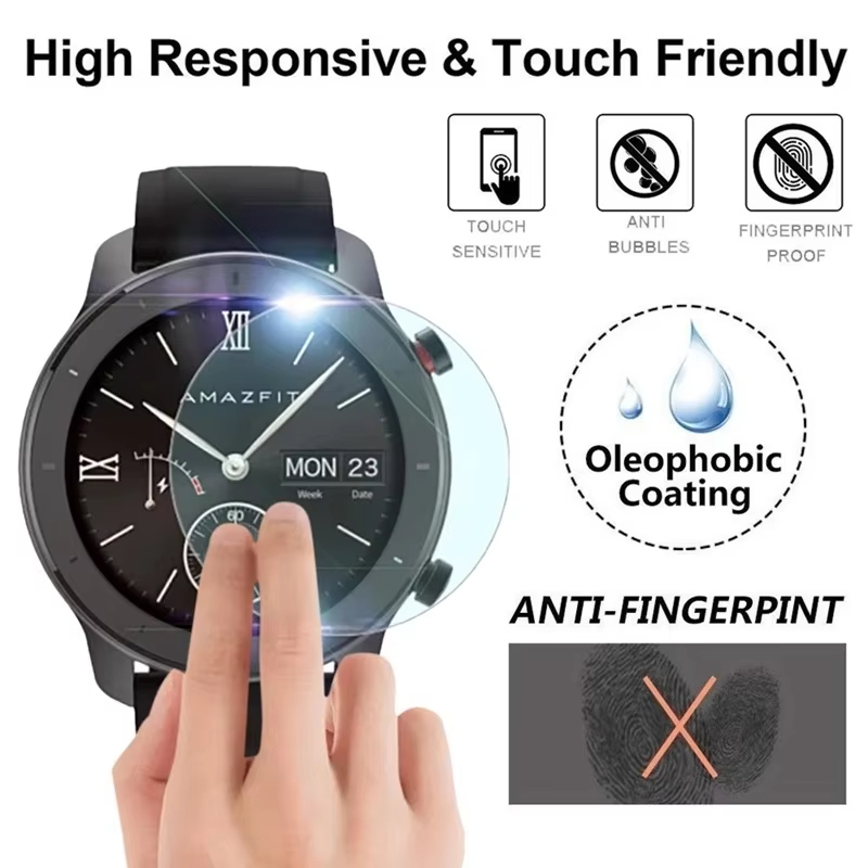 Tempered Glass For HayLou Sola - Garmin Smartwatch Accessories ulasan dan harga