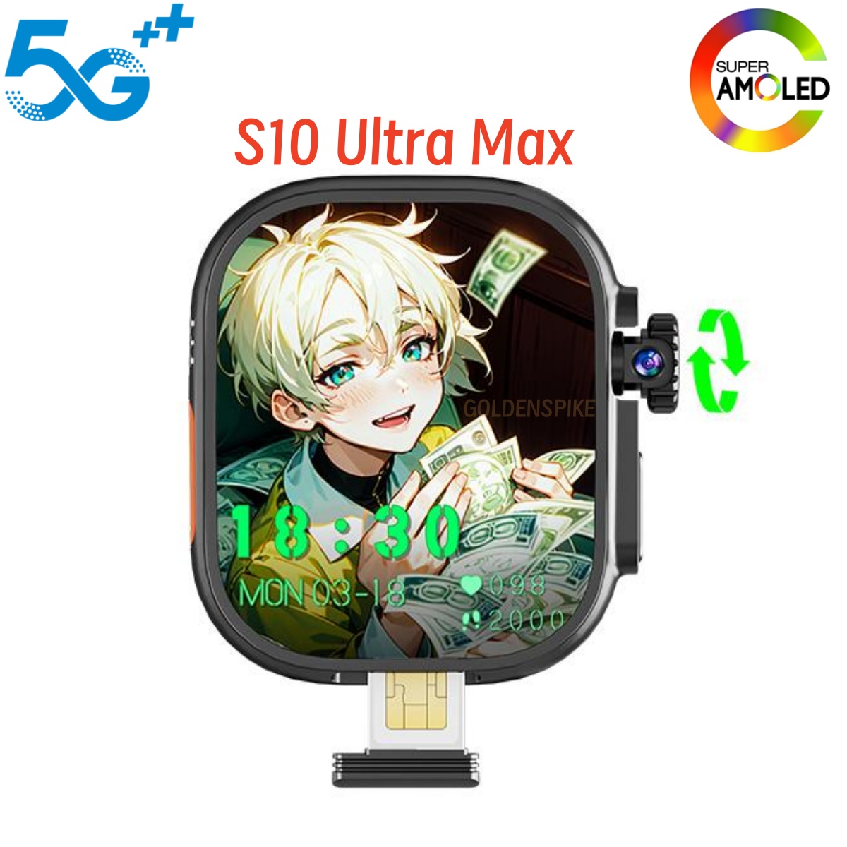 S10 Ultra MAX 5G Smartwatch wi - Smartwatch Store ulasan dan harga