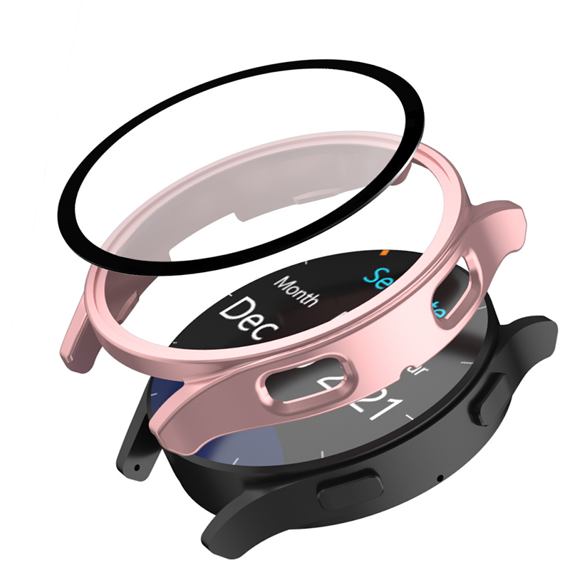 Glass+Case for Samsung Galaxy  - Accessories For Galaxy Watch 5 ulasan dan harga