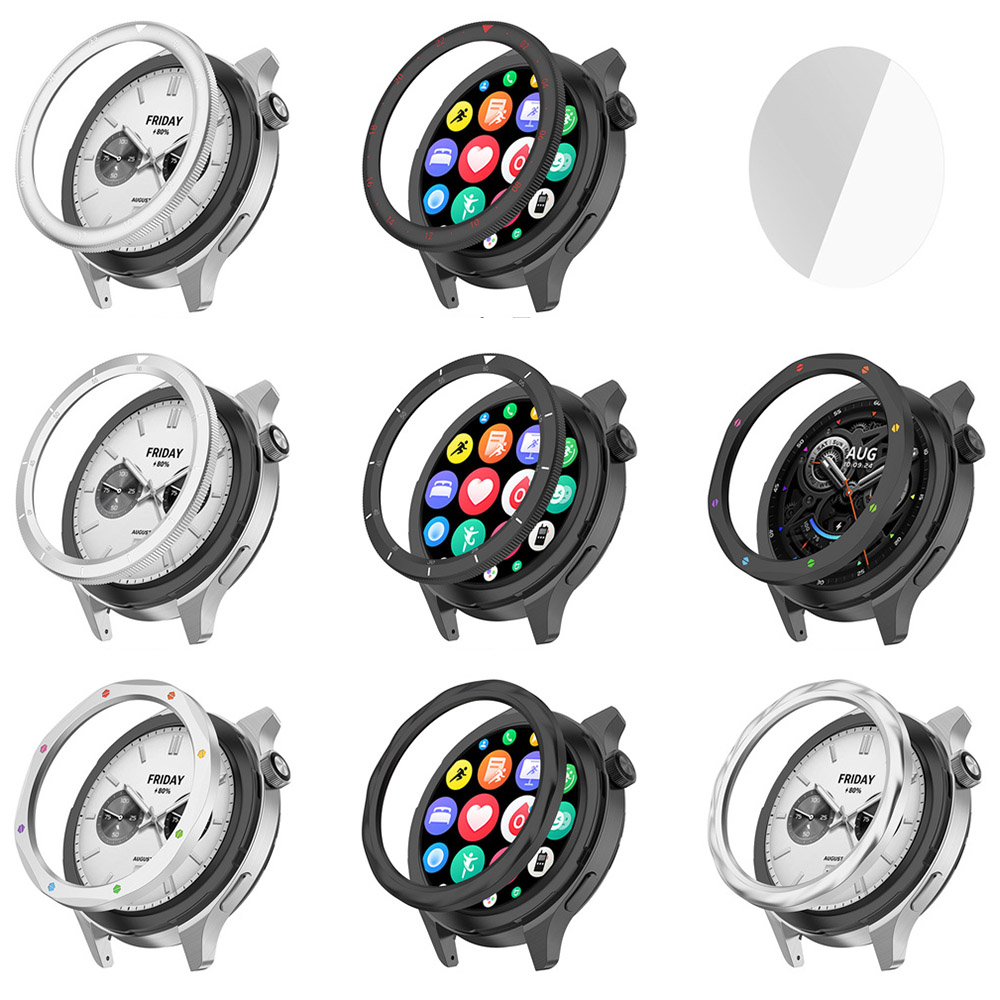 Metal Bezel Ring For Xiaomi Wa - Xiaomi Smartwatch S4 Accessories ulasan dan harga