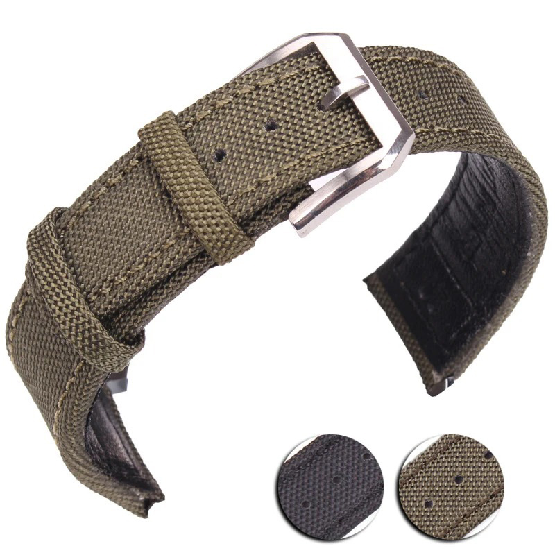 Nylon Genuine Leather Watch Ba - Nylon Nato Strap ulasan dan harga
