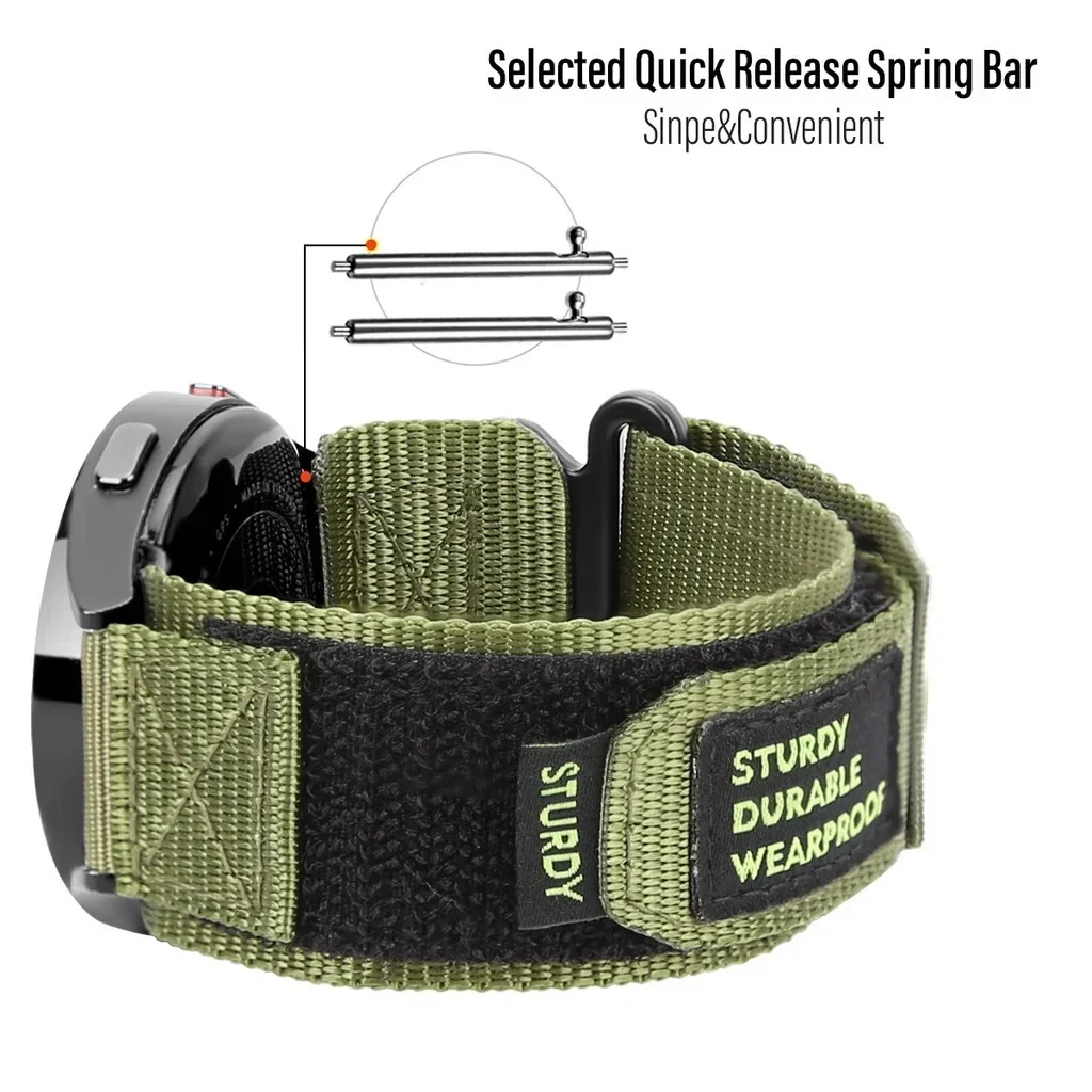 Quick Fit Nylon Strap for Sams - Nylon Nato Strap ulasan dan harga