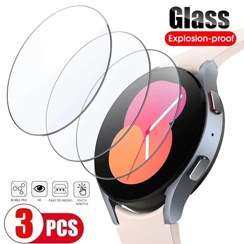 1-5Pcs Clear Tempered Glass Fo - Accessories For Galaxy Watch 5 ulasan dan harga