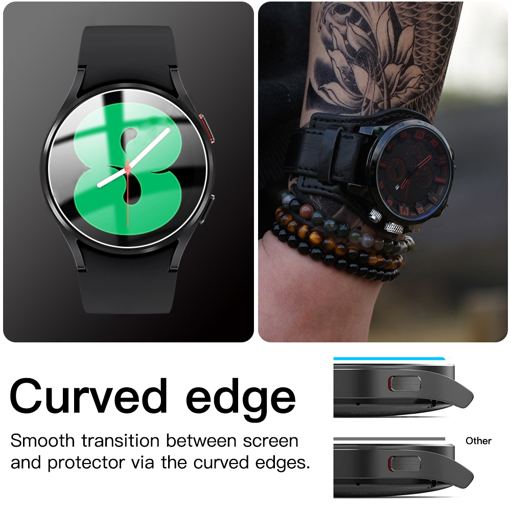 1-5Pcs Clear Tempered Glass Fo - Accessories For Galaxy Watch 5 ulasan dan harga