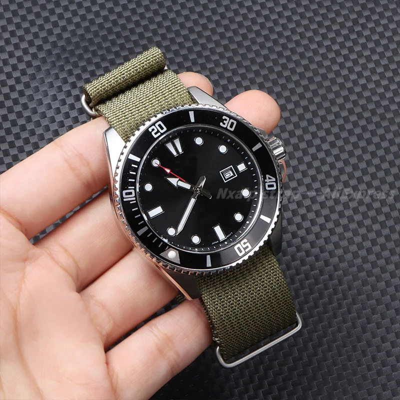 Ribbed Nylon Watch Strap 18mm  - Nylon Nato Strap ulasan dan harga