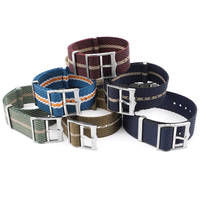 20mm 22mm Weave Canvas Nylon S - Nylon Nato Strap ulasan dan harga