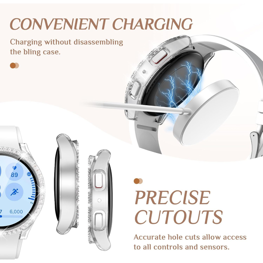 Bling Case for Samsung Galaxy  - Accessories For Galaxy Watch 5 ulasan dan harga