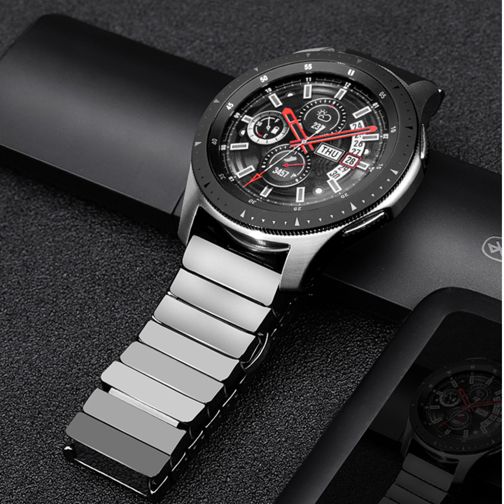 Ceramic 22mm watch band for Sa - Ceramic Link Bracelet ulasan dan harga