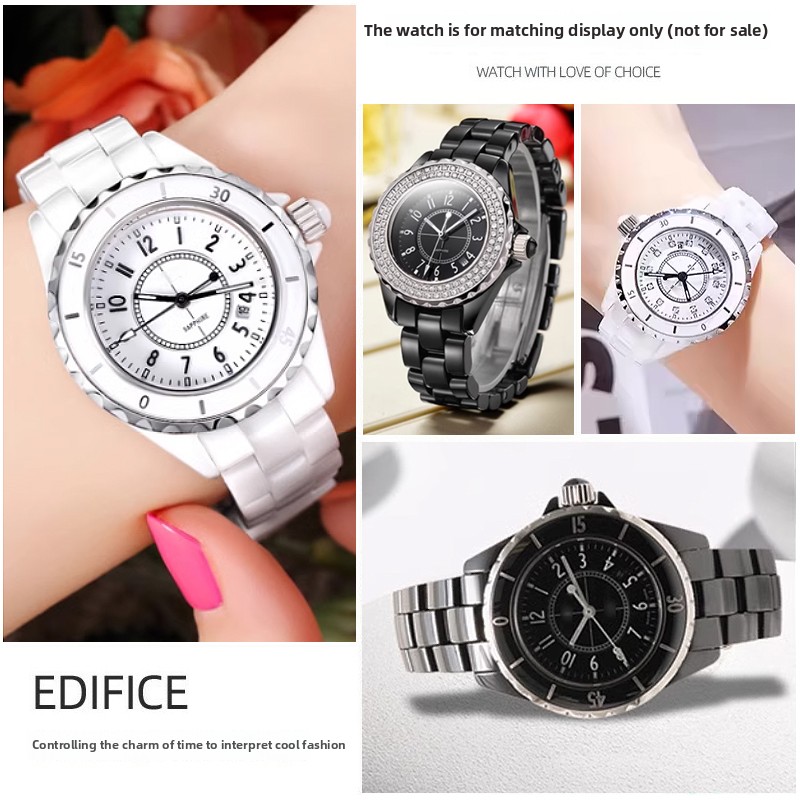 Premium-Grade Ceramic Watchban - Ceramic Link Bracelet ulasan dan harga