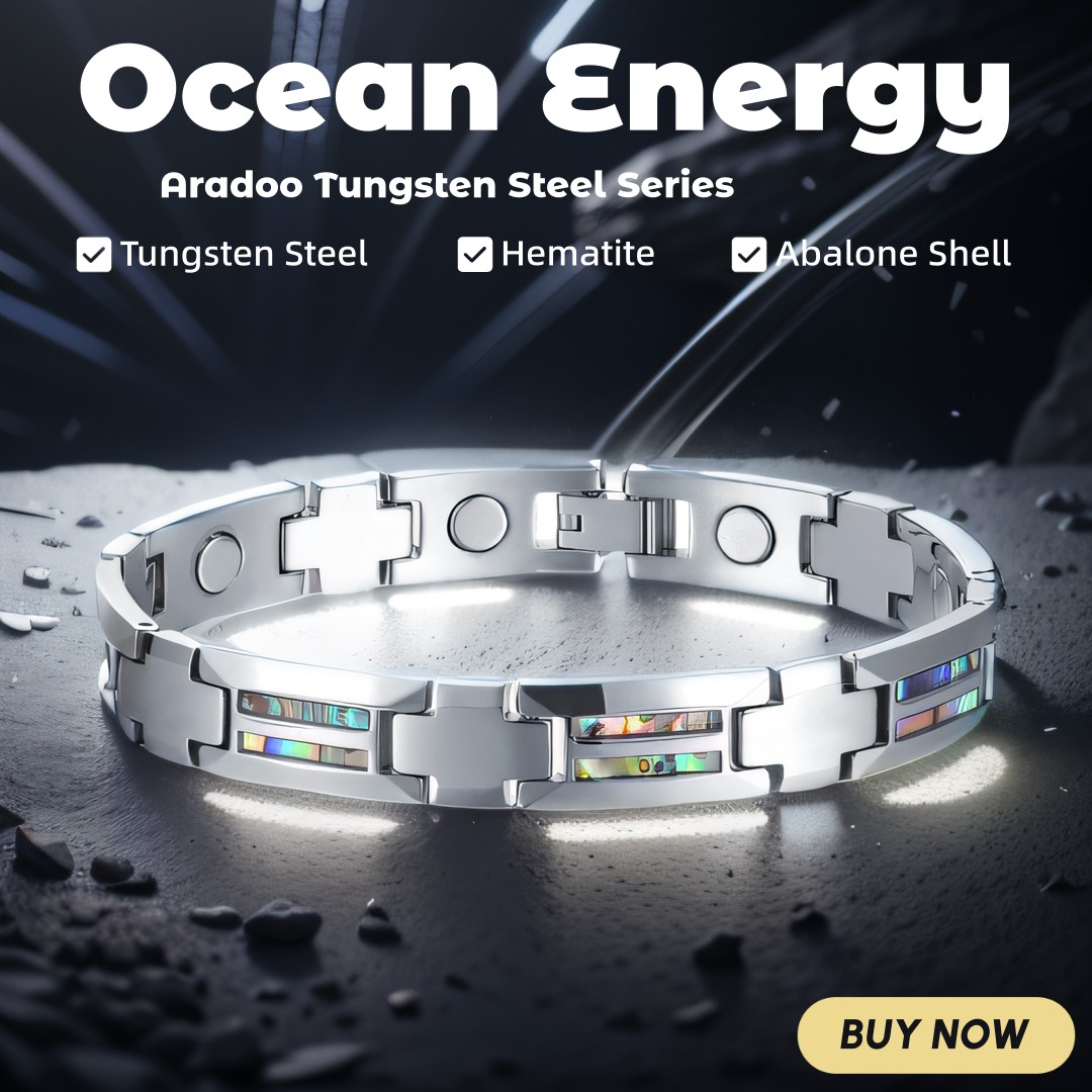 Abalone Shell Tungsten Steel B - Ceramic Link Bracelet ulasan dan harga