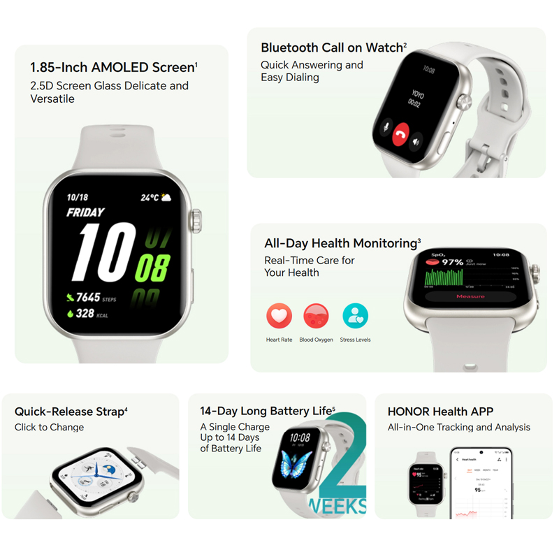 HONOR CHOICE Watch 2i Global V - Smartwatch X12 ulasan dan harga