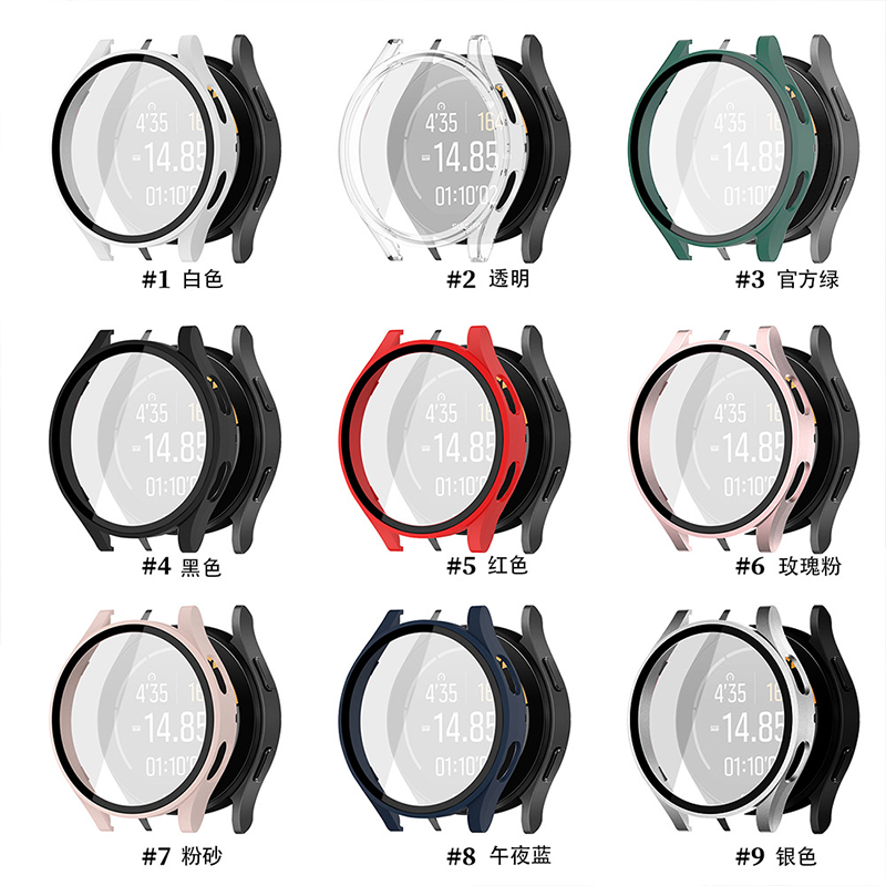 Tempered Glass+PC Case for Sam - Accessories For Galaxy Watch 5 ulasan dan harga