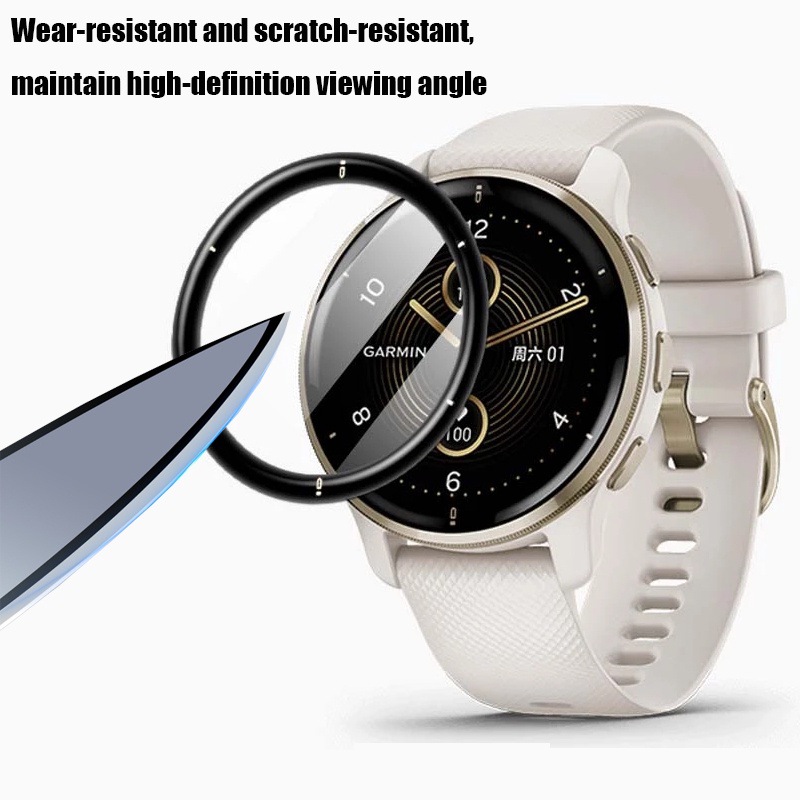 3D Curved Edge Protective Film - Garmin Smartwatch Accessories ulasan dan harga