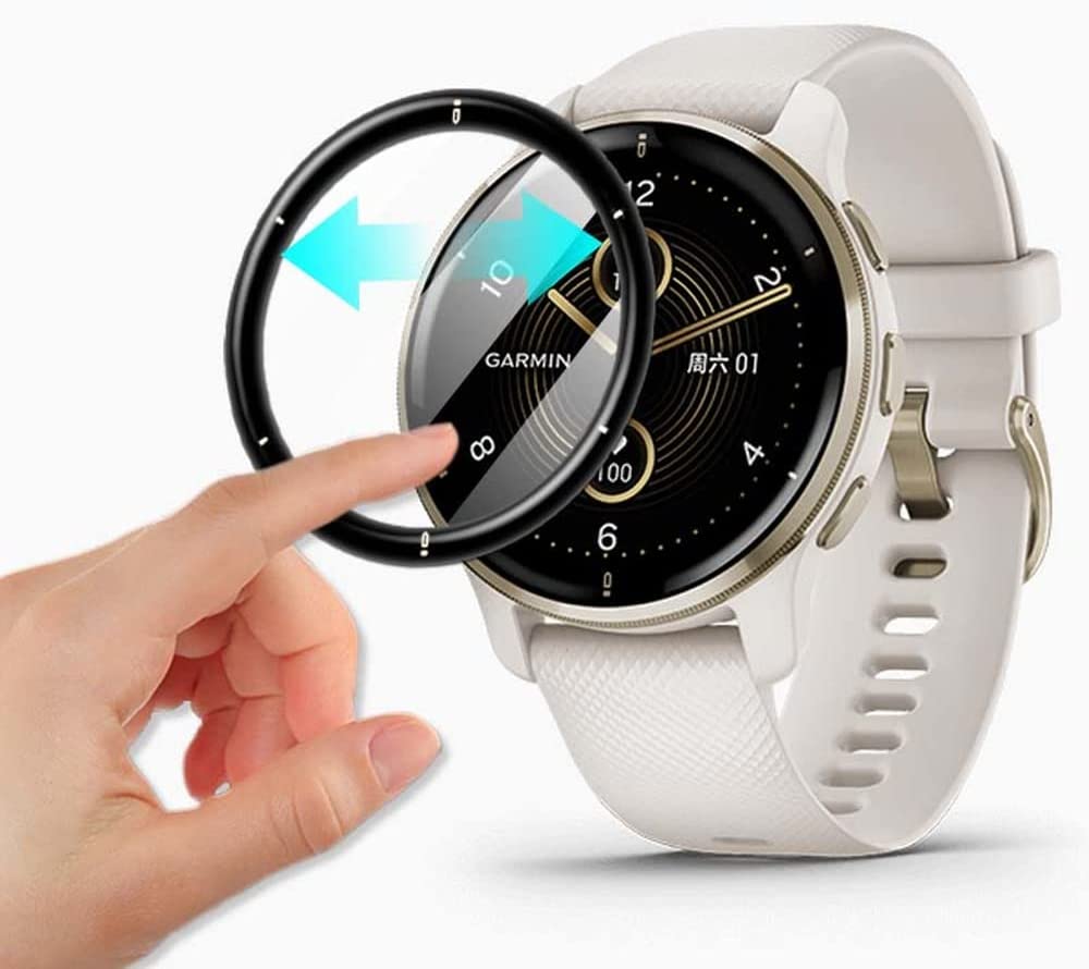 3D Curved Edge Protective Film - Garmin Smartwatch Accessories ulasan dan harga