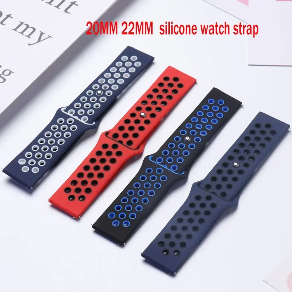 22MM 20mm Silicone Strap For X - Xiaomi Smartwatch S4 Accessories ulasan dan harga