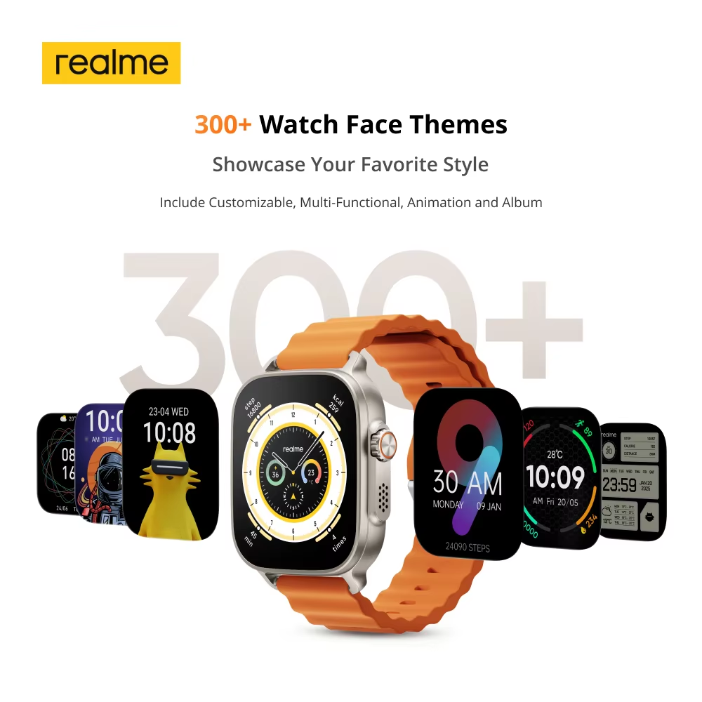 Global Version realme watch 5  - Smartwatch X12 ulasan dan harga