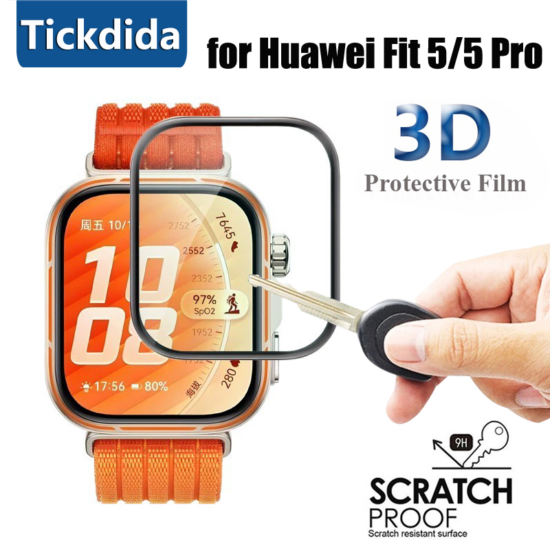 Soft Tempered Glass for Huawei - Watch Face Protector ulasan dan harga
