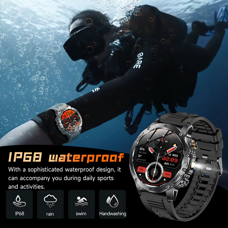 2026 New Smart Watch Men 1000m - Smartwatch Store ulasan dan harga