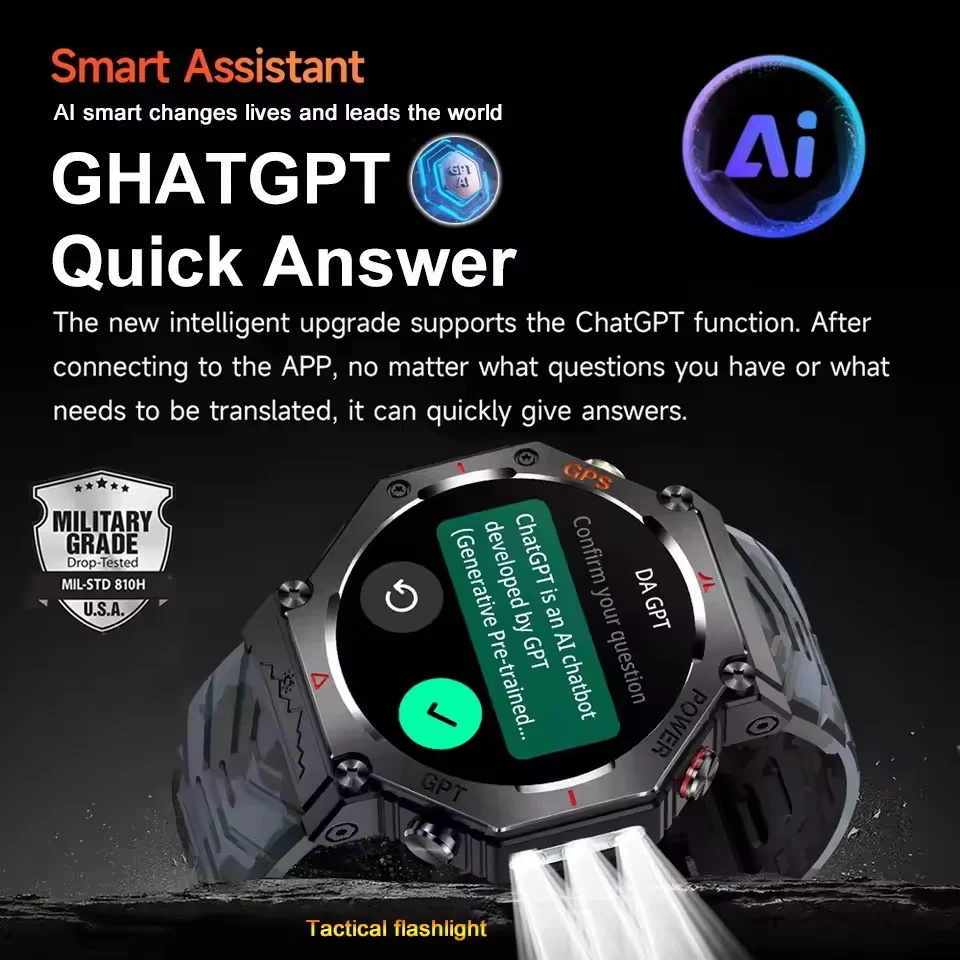 2026 New GPS Smart Watch Built - Smartwatch Store ulasan dan harga