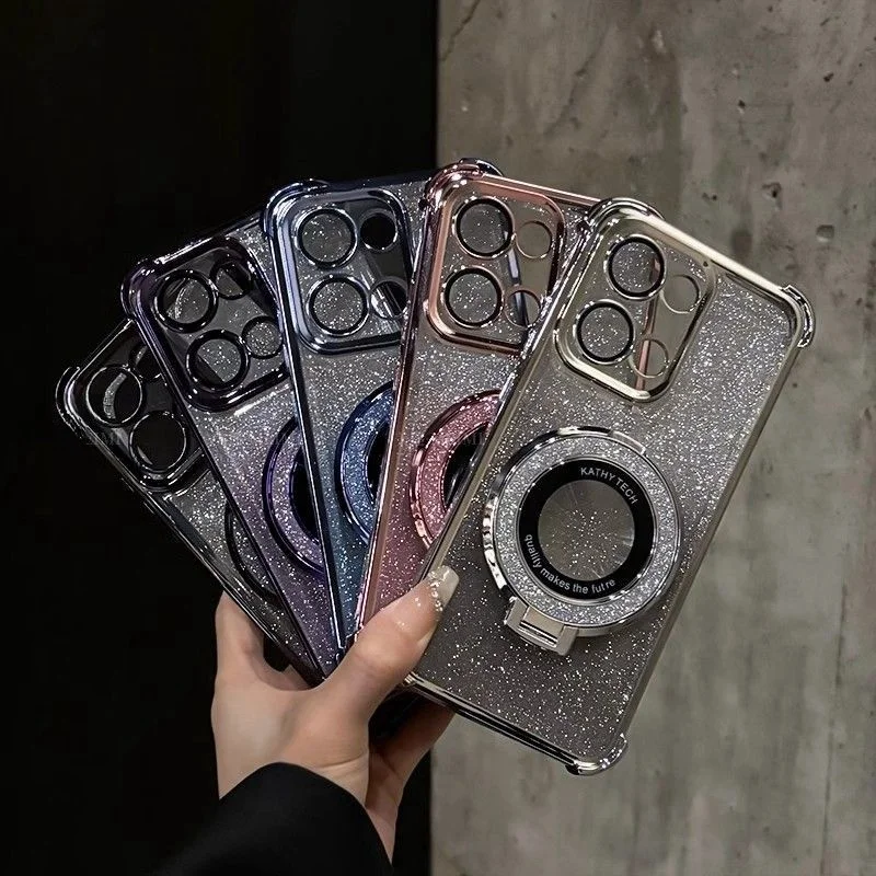Glitter Mirror Holder Case For - Vivo Y28 ulasan dan harga